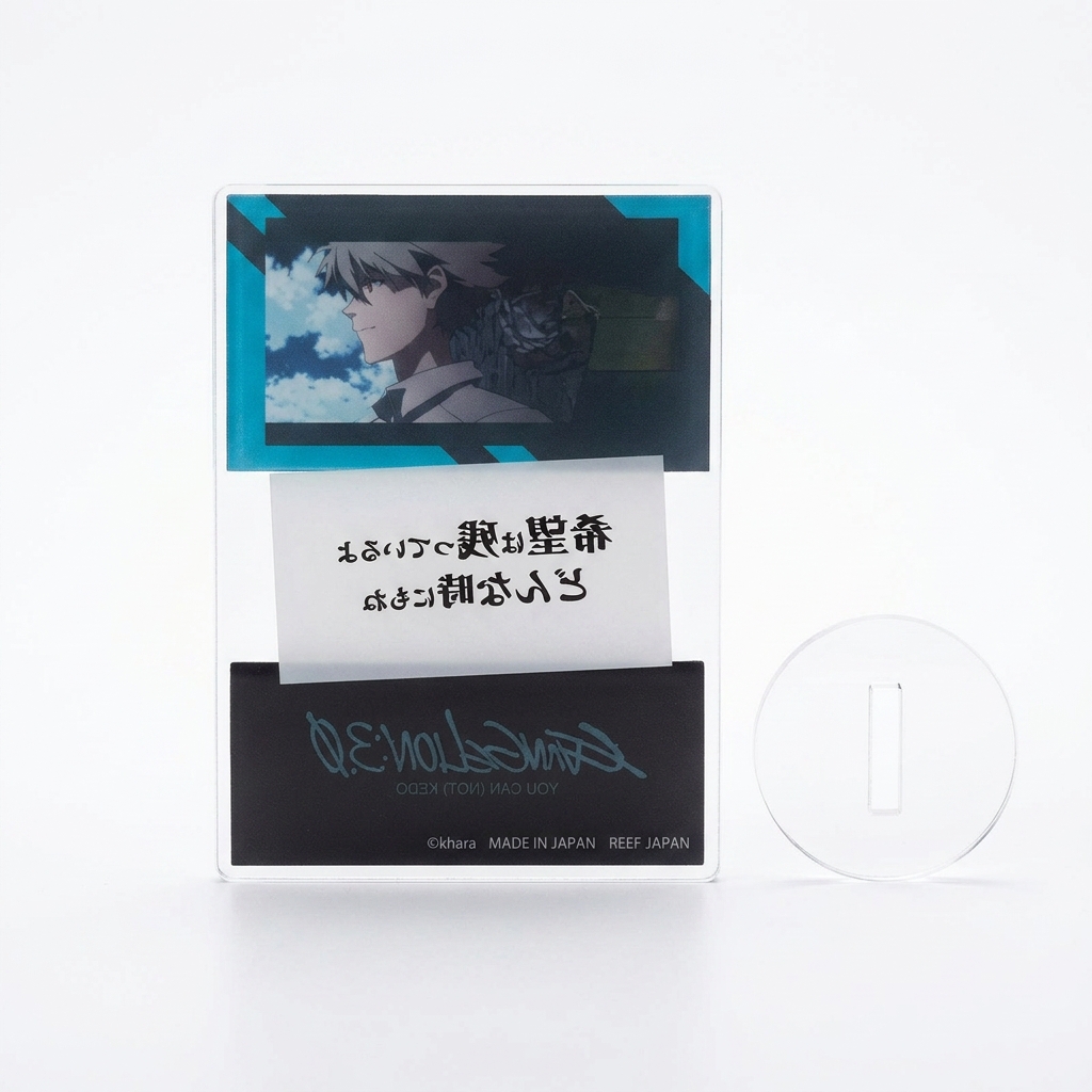 Evangelion 3.0 - Figurine Acrylique Kaworu Nagisa - vue 3 - Fanippon