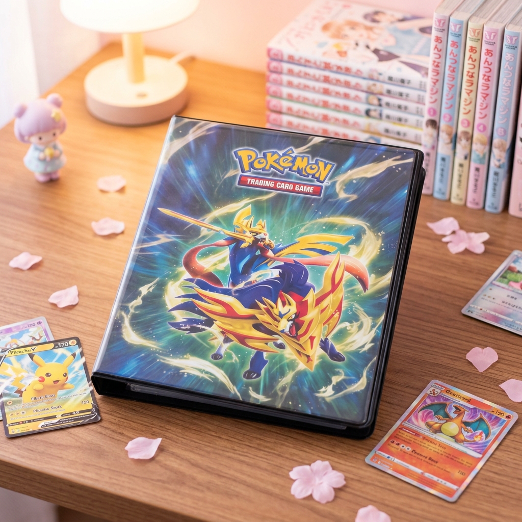 Classeur Pokémon Ultra Pro Zacian & Zamazenta - vue 3 - Fanippon