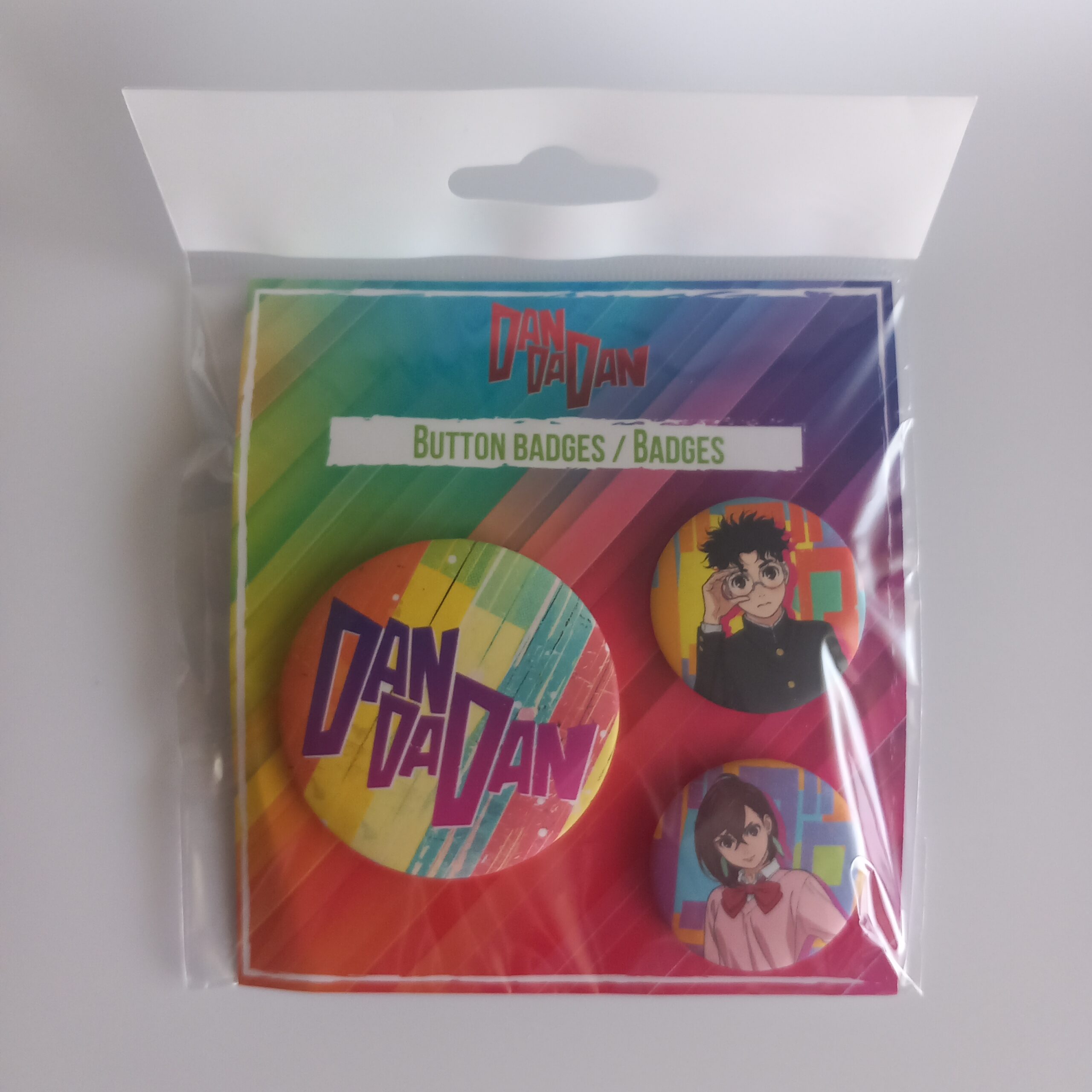 Pack badges dandadan momo okarun