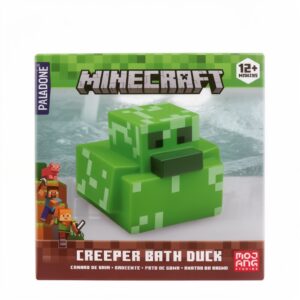 Canard de bain Creeper Minecraft officiel Paladone