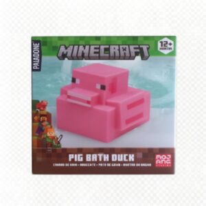 Canard de bain Pig Minecraft officiel Paladone