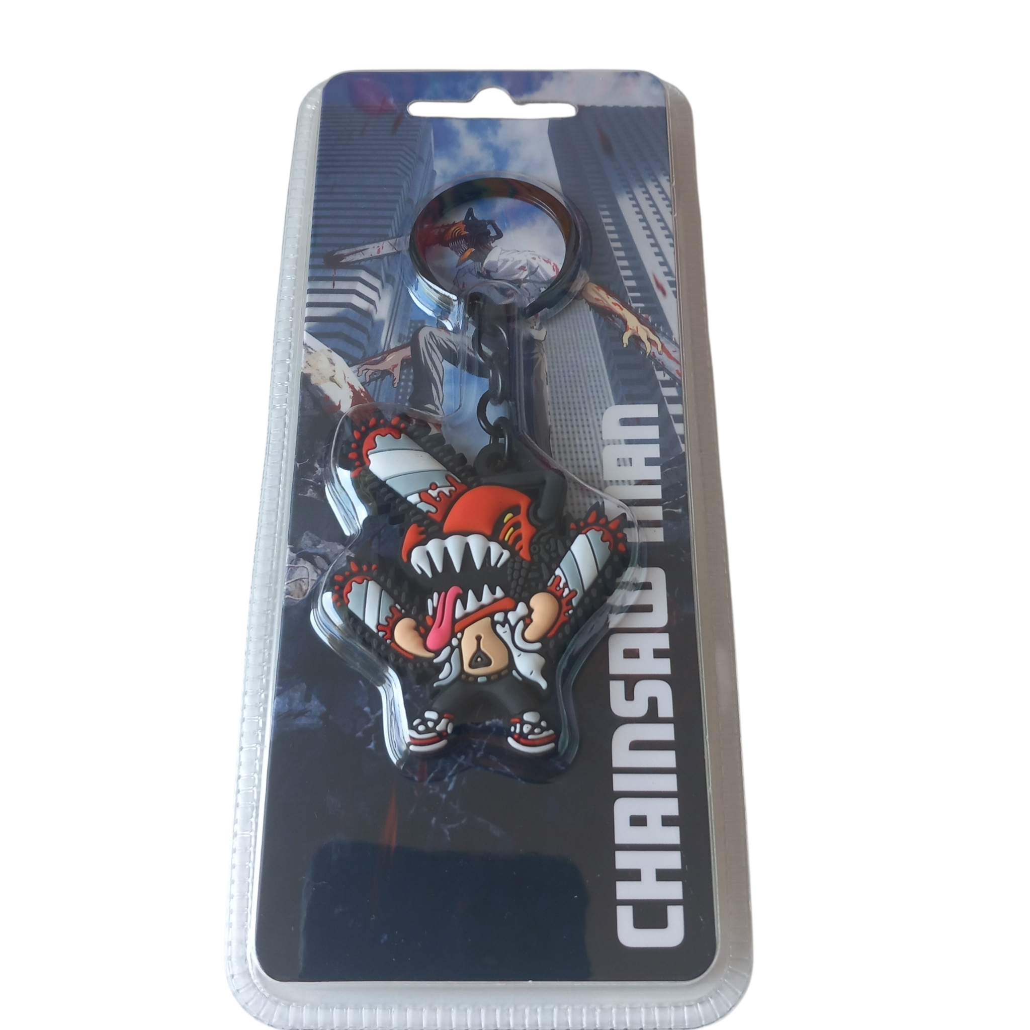 Porte-clés caoutchouc Chainsaw Man Denji, Difuzed