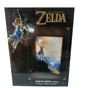 Toile lumineuse The Legend of Zelda Link, 30 × 40 cm, Nintendo