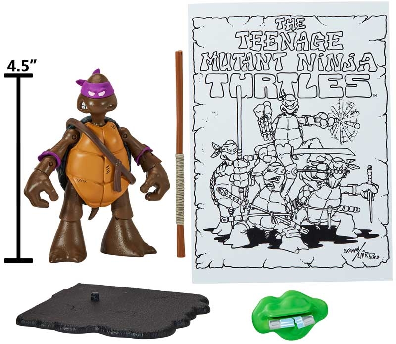 Donatello TMNT Sketch Edition - présentation figurine - Fanippon