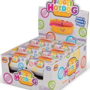 Jouet Fidget Hotdog Squishy à assembler, HGL