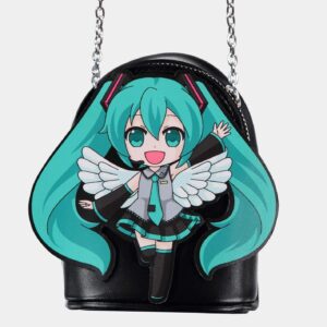 Micro sac Hatsune Miku chibi avec chaînette, Difuzed