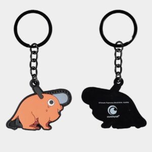 Porte-clés caoutchouc Pochita Chainsaw Man, Difuzed