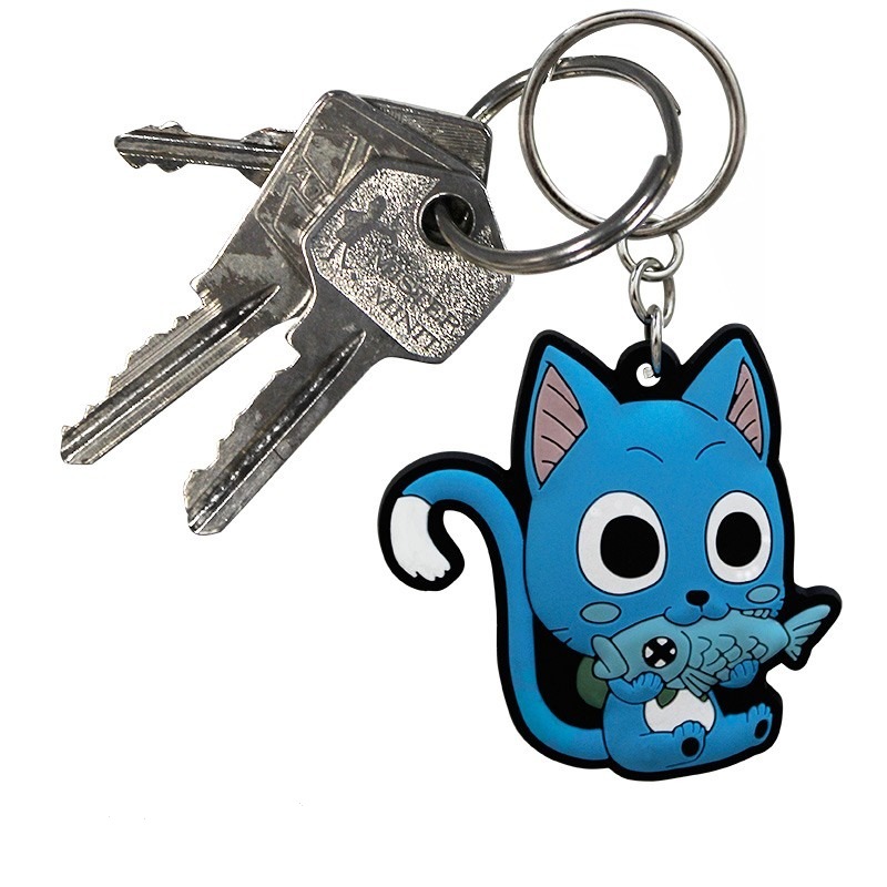 Porte-clés Happy Fairy Tail, Officiel ABYstyle, vue 2 — visuel officiel ABYstyle