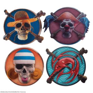 Set de 4 sous-verres One Piece Netflix