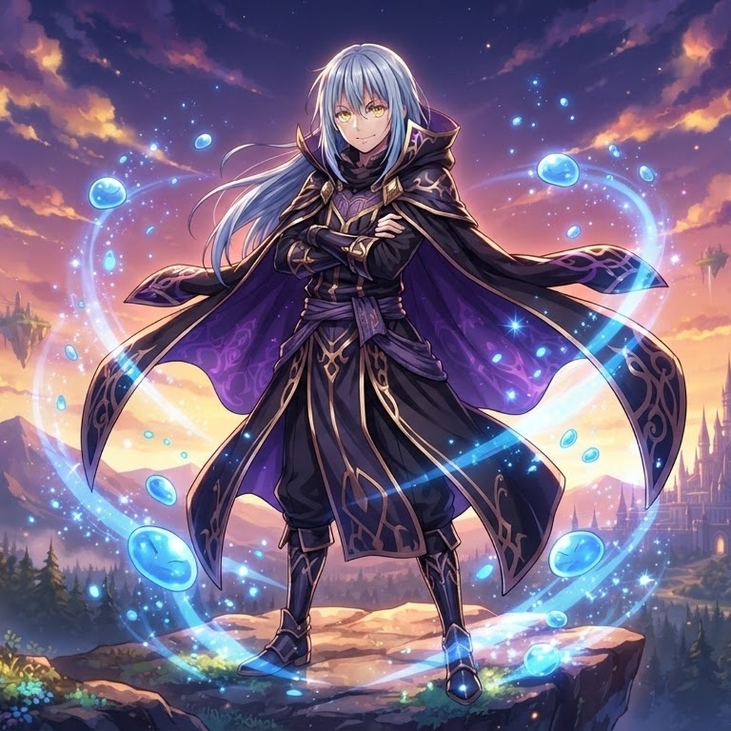 Rimuru Tempest, illustration Tensura pour le blog Fanippon