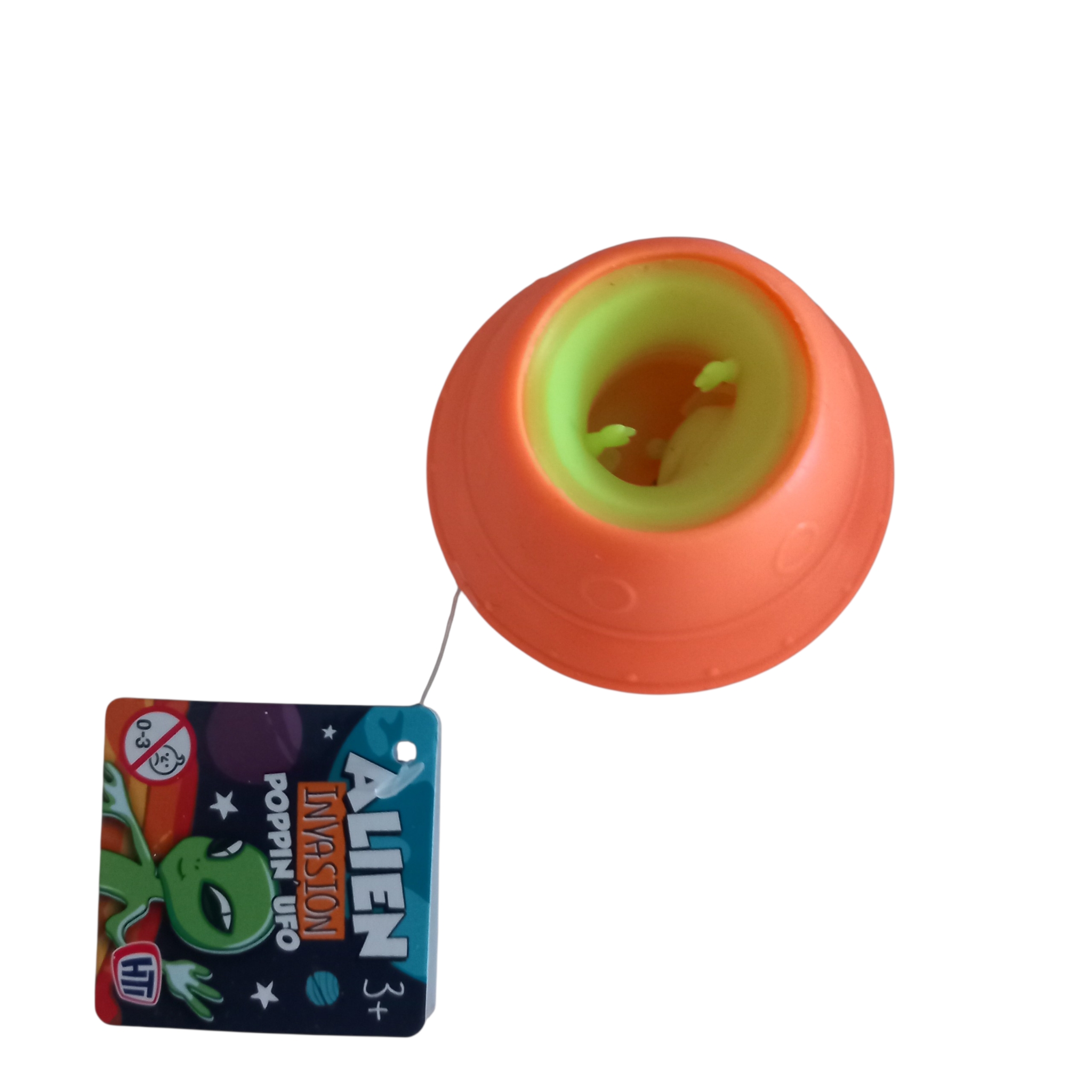 Jouet Anti-Stress Squeeze Alien Invasion Poppin UFO, HTI Group, photo 2