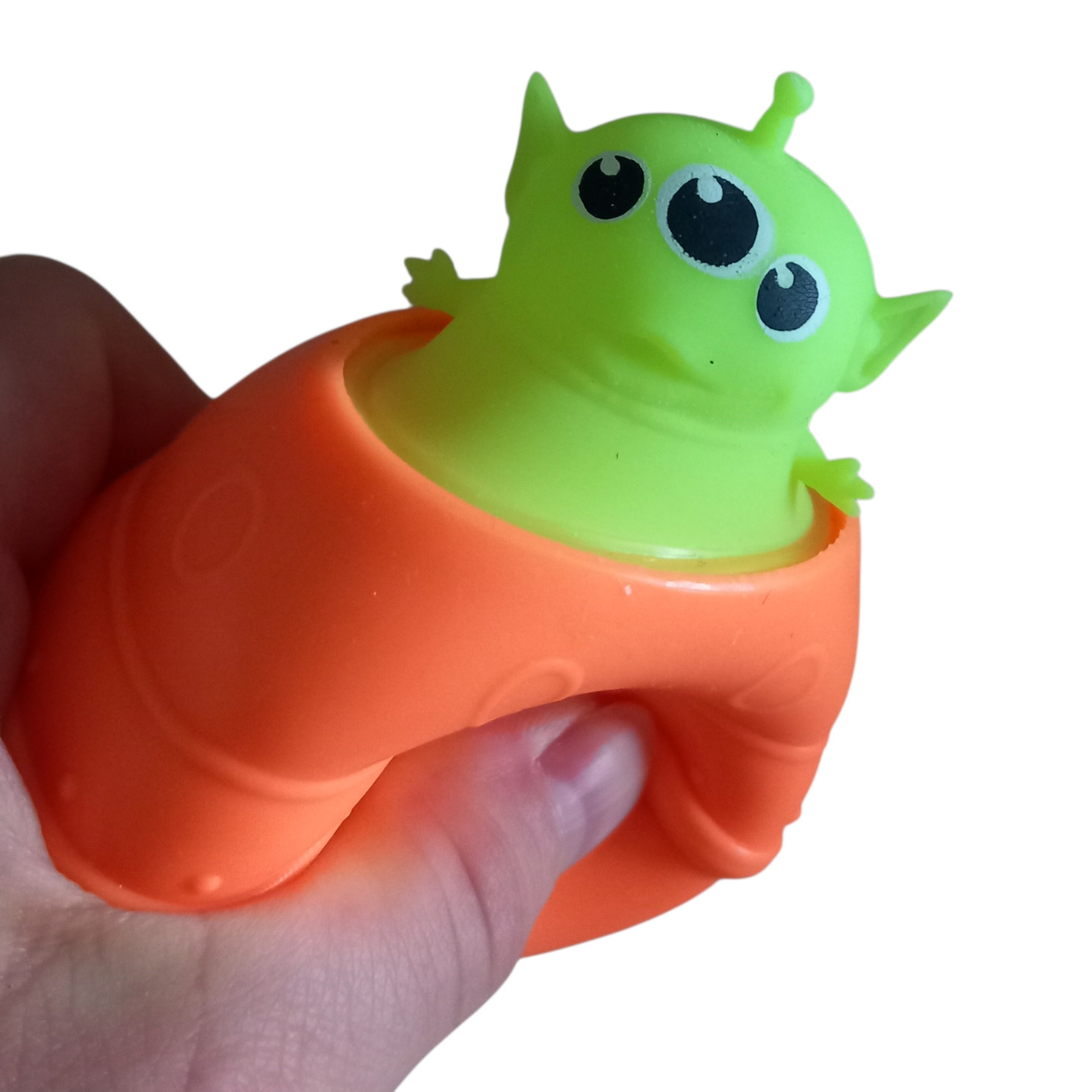 Jouet Anti-Stress Squeeze Alien Invasion Poppin UFO, HTI Group