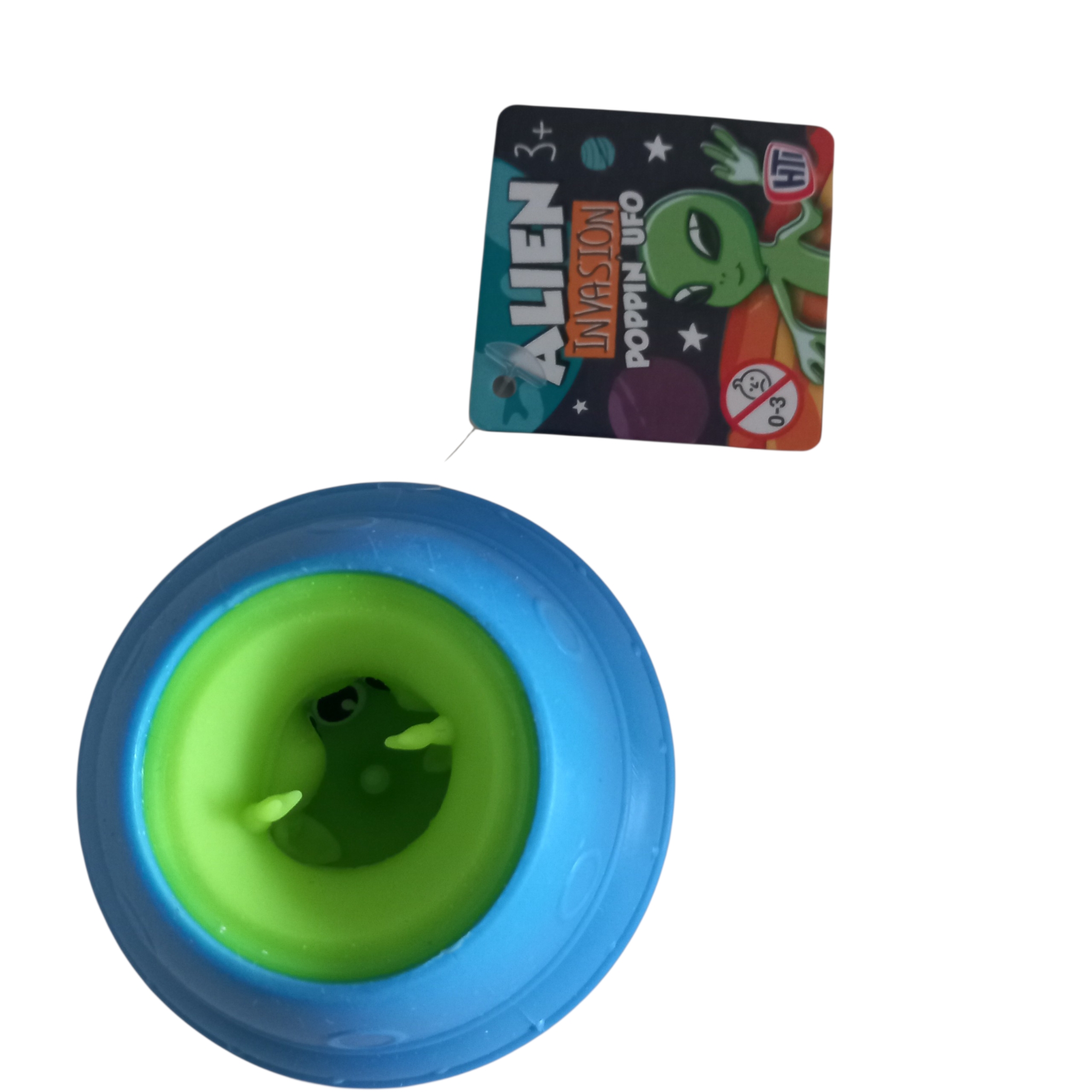 Jouet Anti-Stress Squeeze Alien Invasion Poppin UFO, HTI Group, photo 5