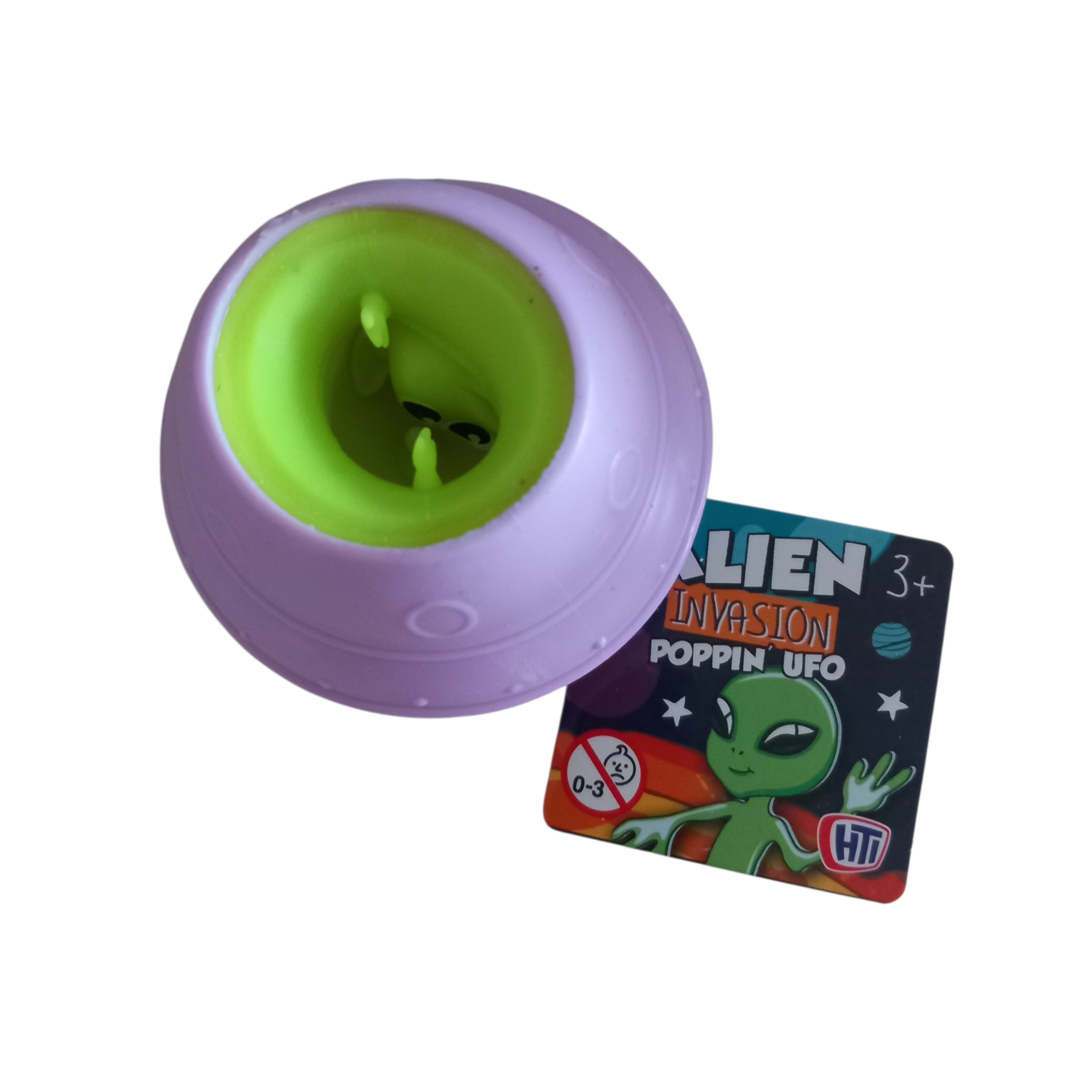 Jouet Anti-Stress Squeeze Alien Invasion Poppin UFO, HTI Group, photo 11