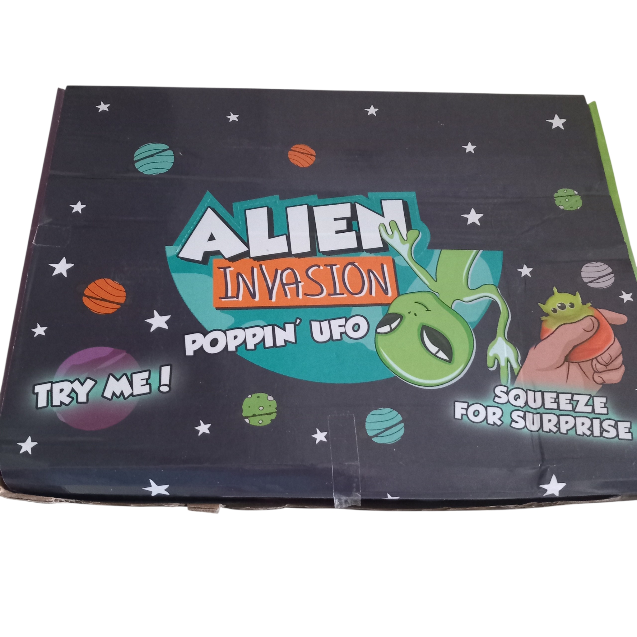 Jouet Anti-Stress Squeeze Alien Invasion Poppin UFO, HTI Group, photo 12