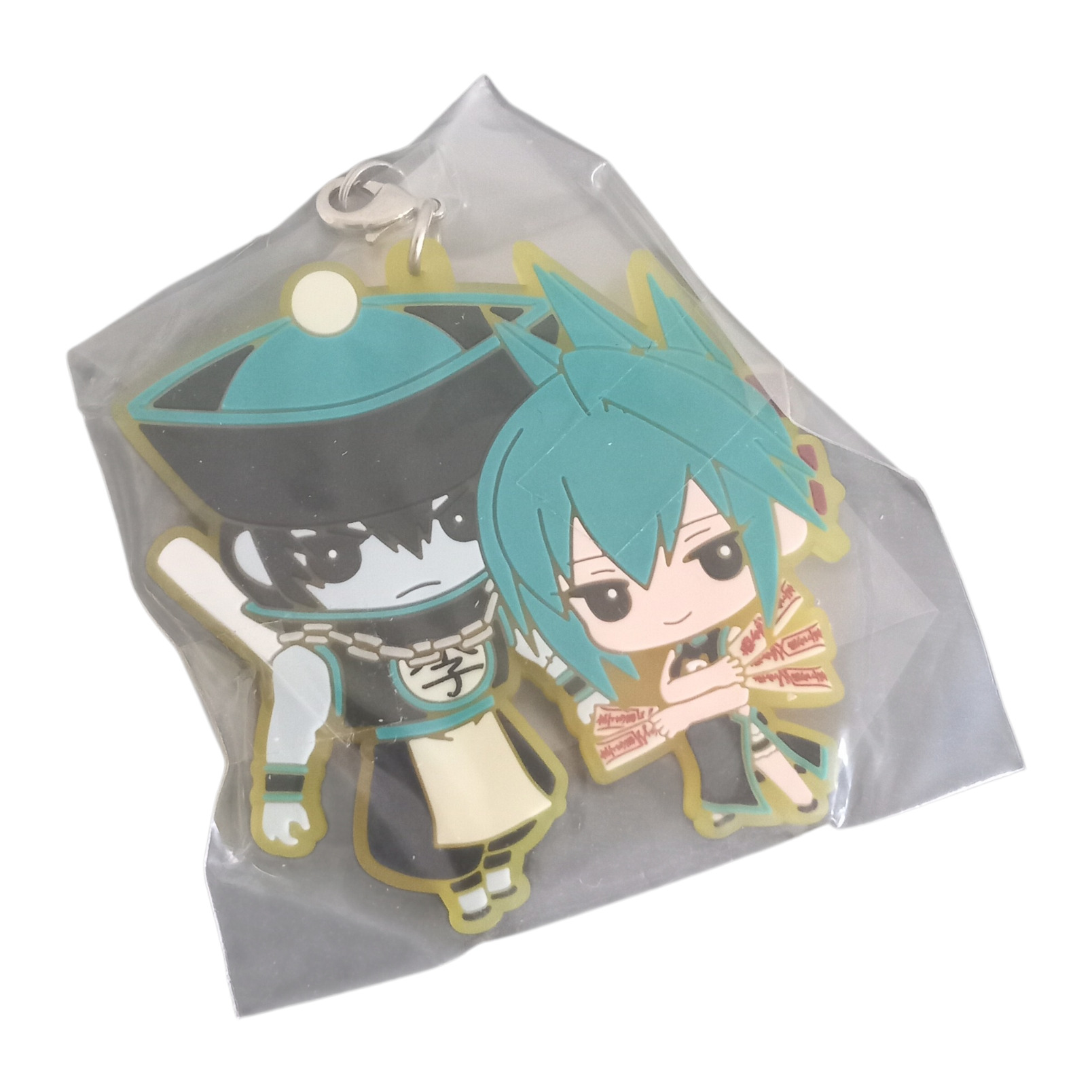 Porte-clés Rubber Mascot Shaman King Tao Jun & Lee Pai-Long, Bandai