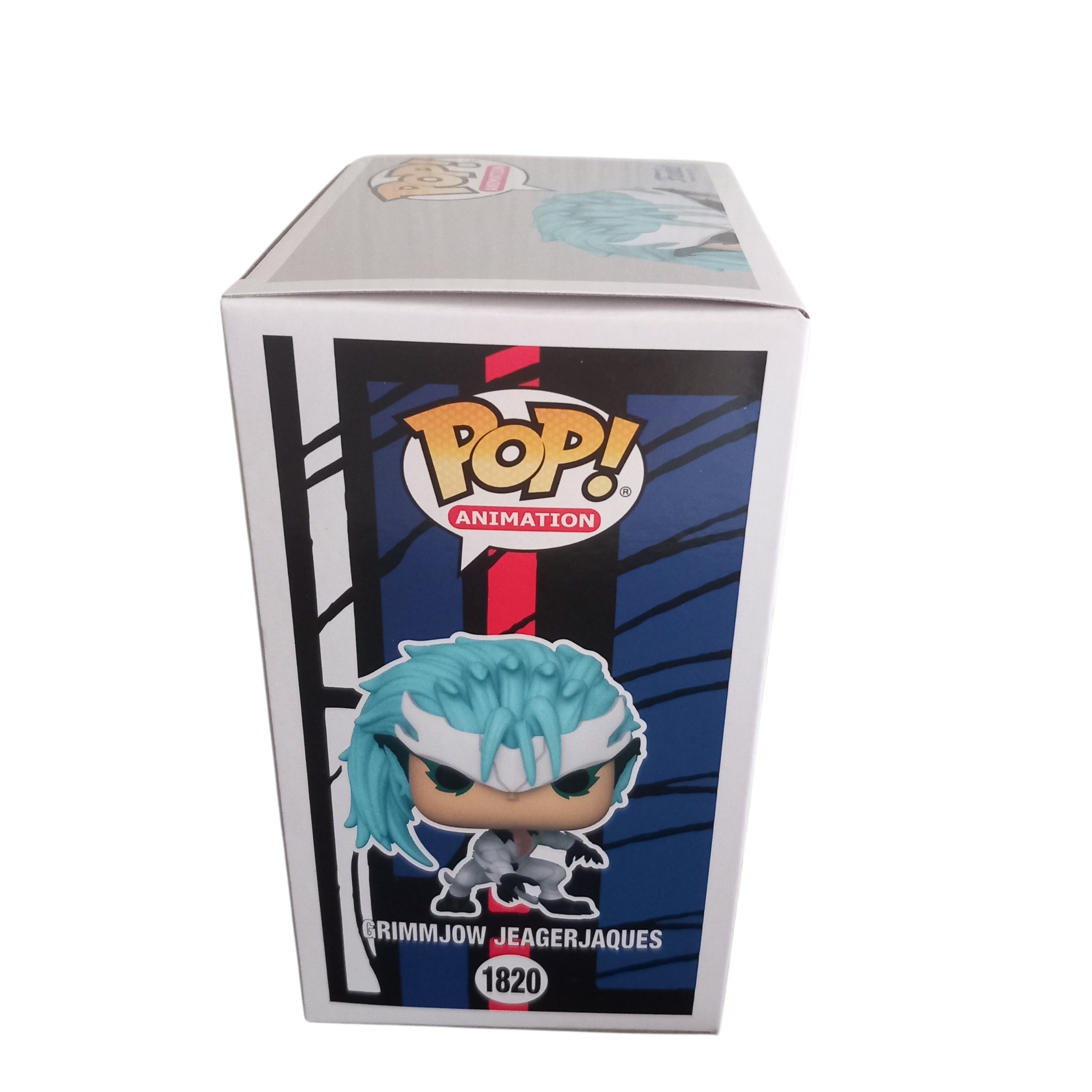 Figurine Funko POP! Grimmjow Jaegerjaques #1820, Bleach, vue de côté