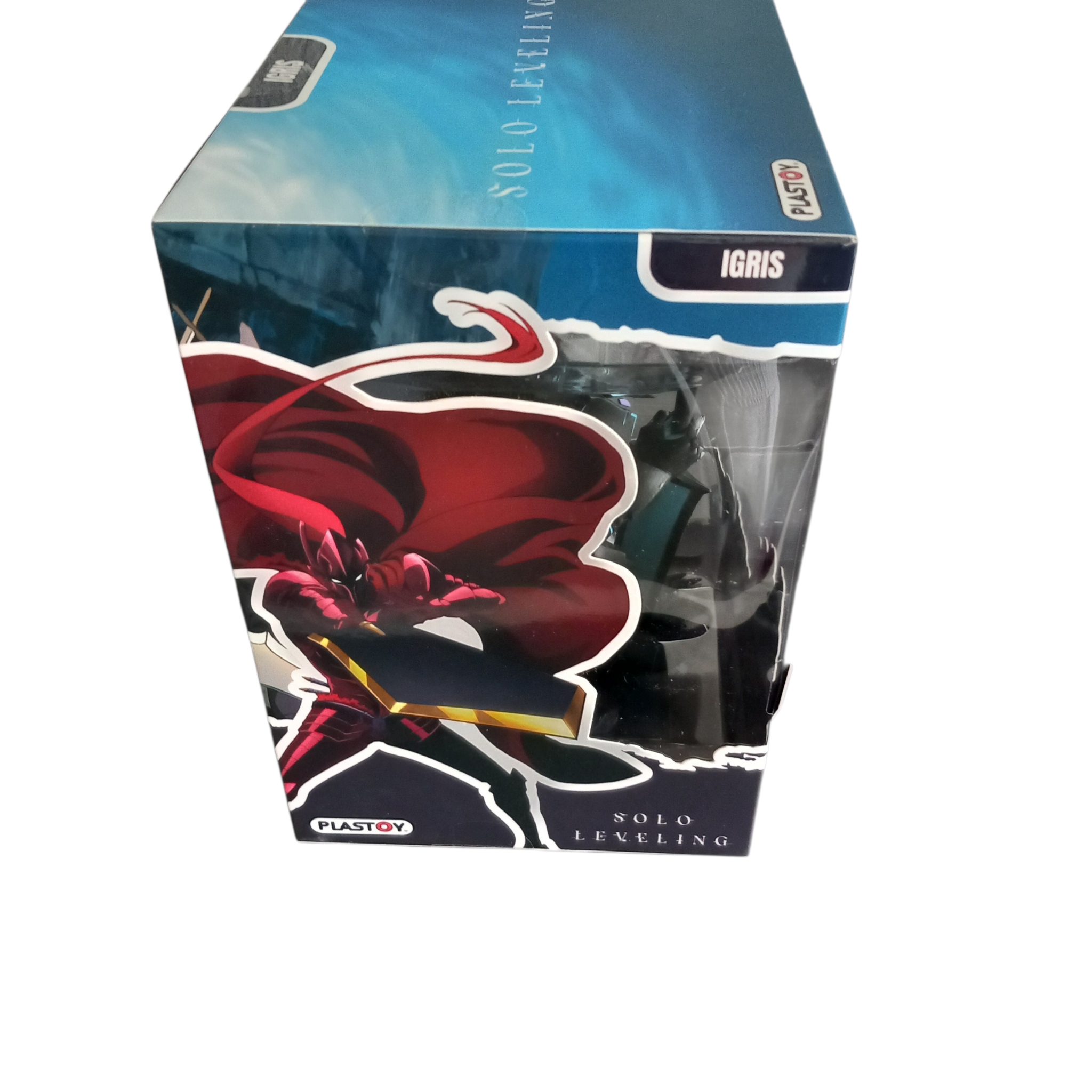 Tirelire Figurine Solo Leveling Igris N°114, Plastoy, vue de côté
