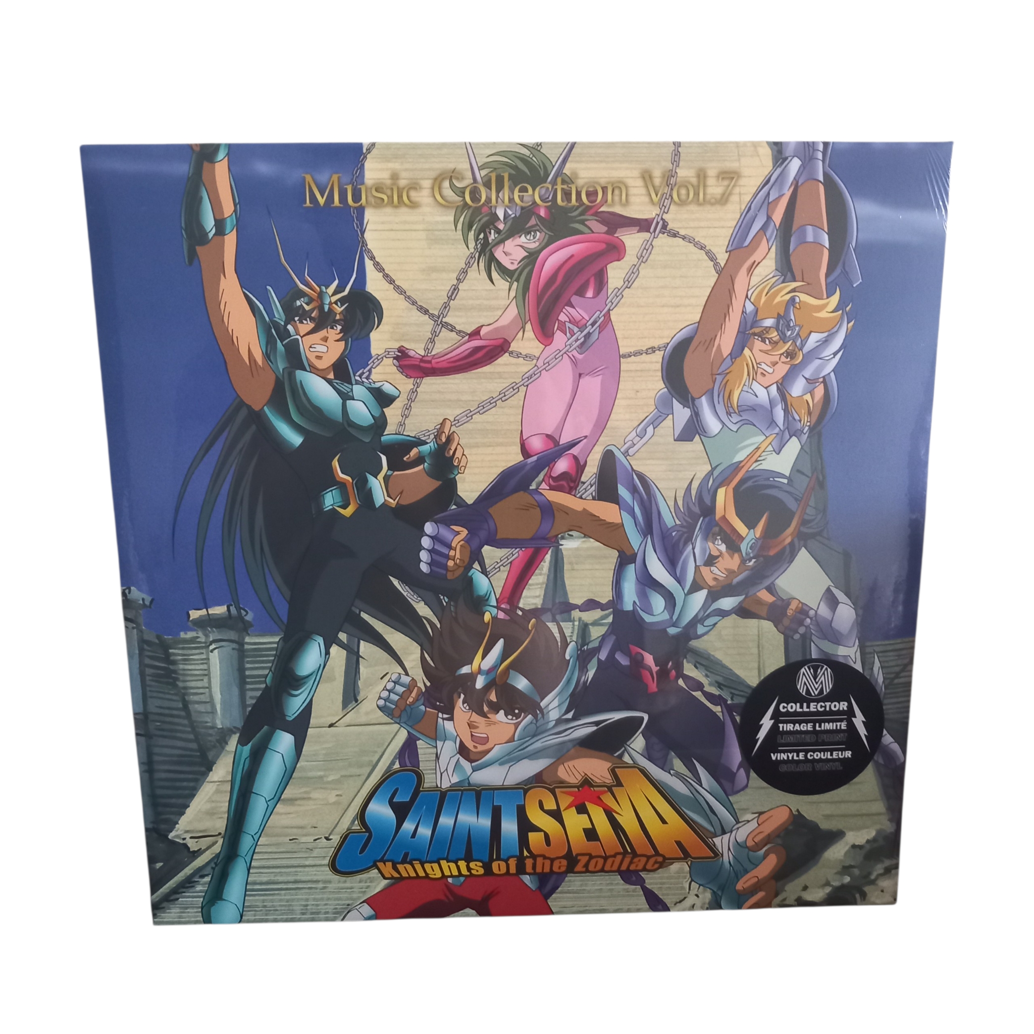 Disque Vinyle Saint Seiya Music Collection Vol. 7, Édition Collector Couleur, Toei Animation