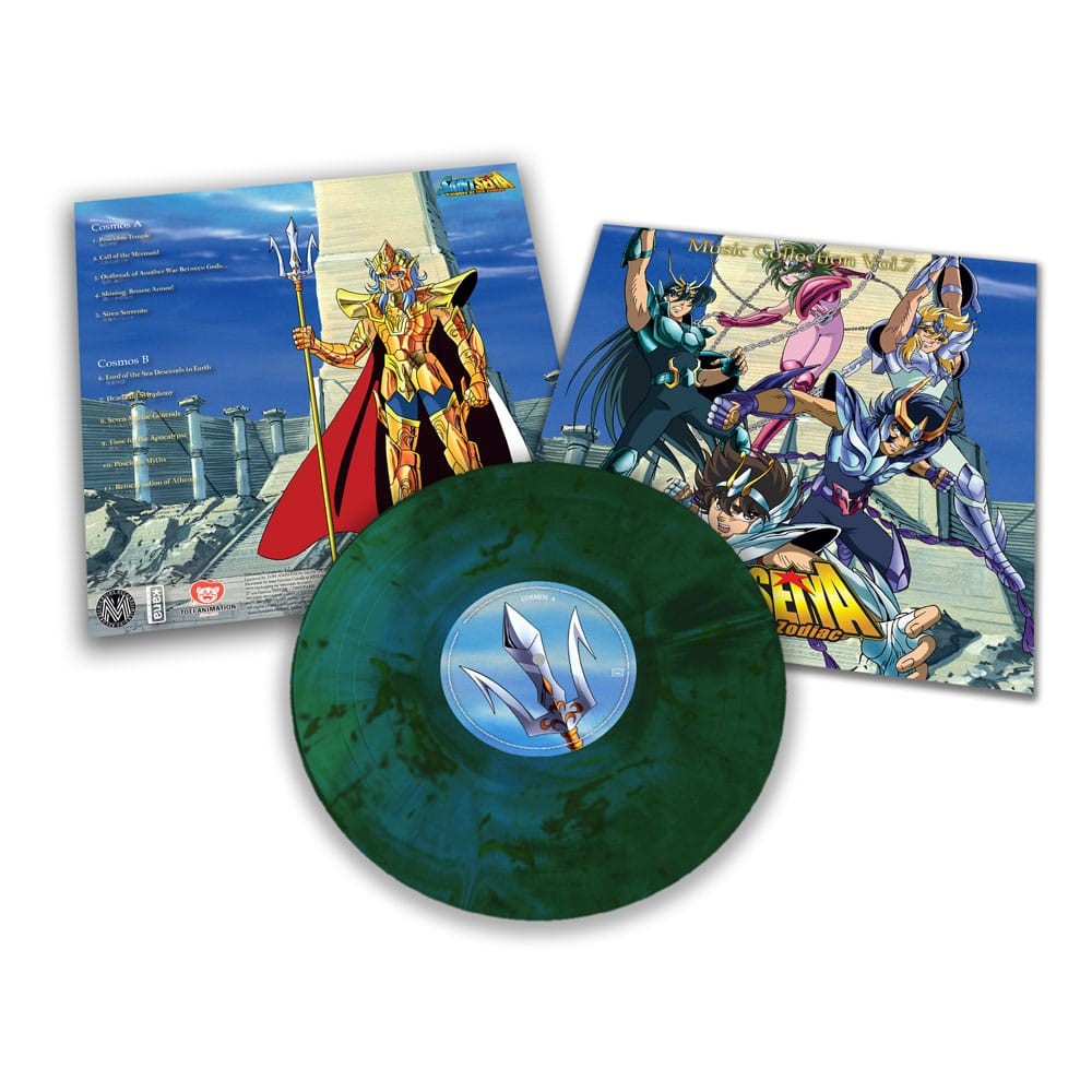 Disque Vinyle Saint Seiya Music Collection Vol. 7, Édition Collector Couleur — visuel fournisseur
