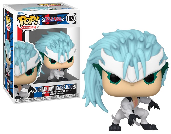 Figurine Funko POP! Grimmjow Jaegerjaques #1820, Bleach — visuel fournisseur