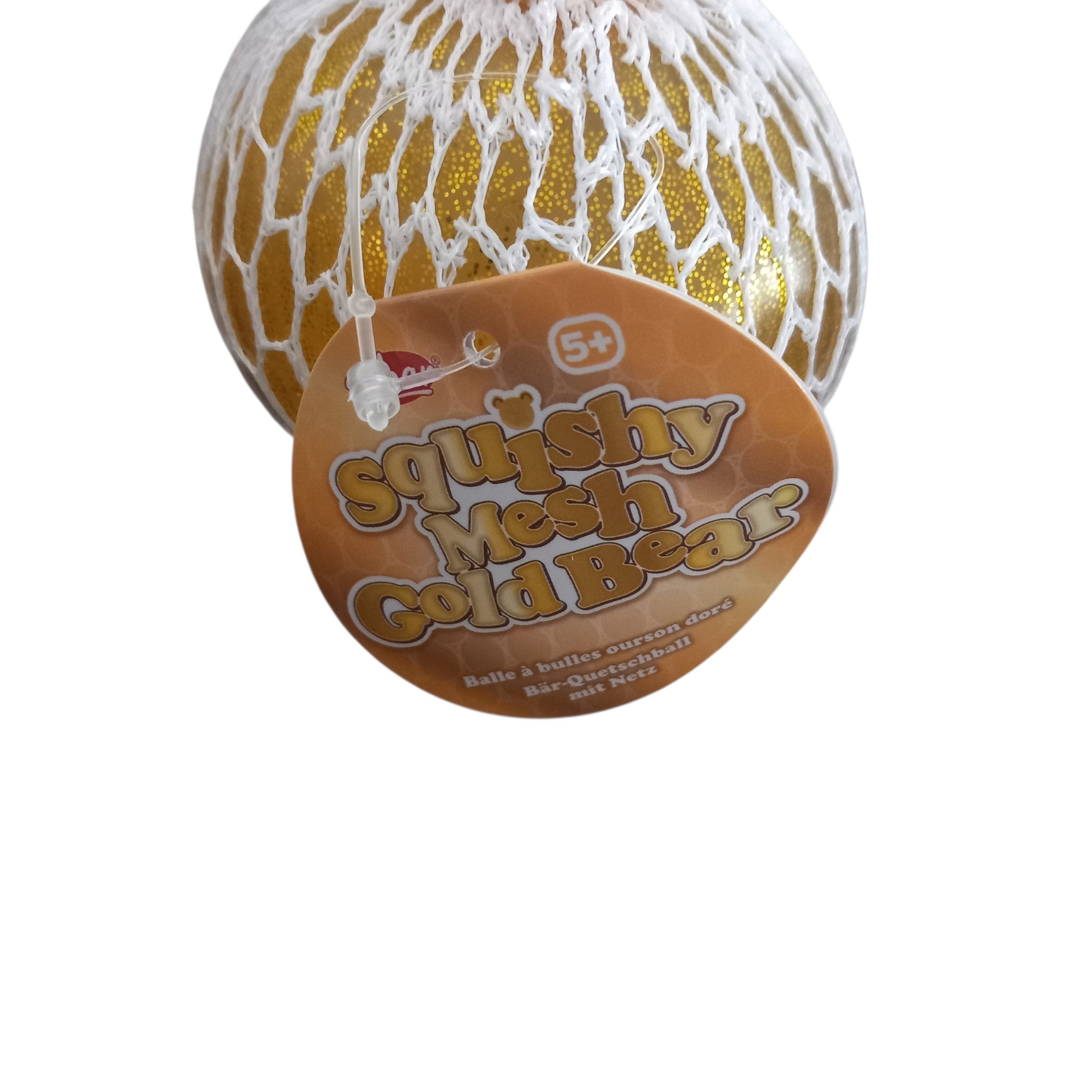 Jouet Antistress Ourson Doré Squishy Mesh Pet – Tobar – Image 4