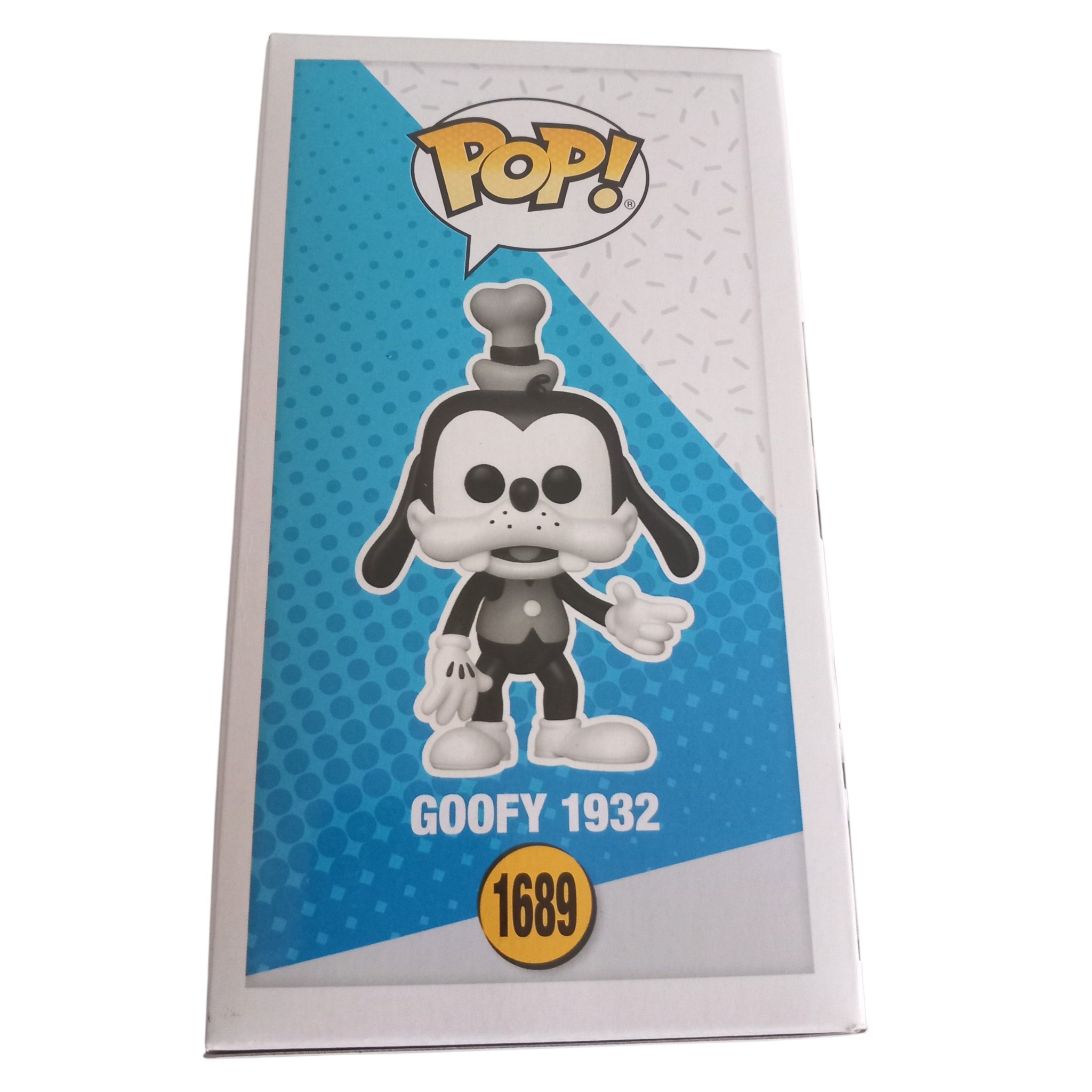 Funko Pop! Disney Mickey and Friends Goofy 1932 #1689, vue de côté