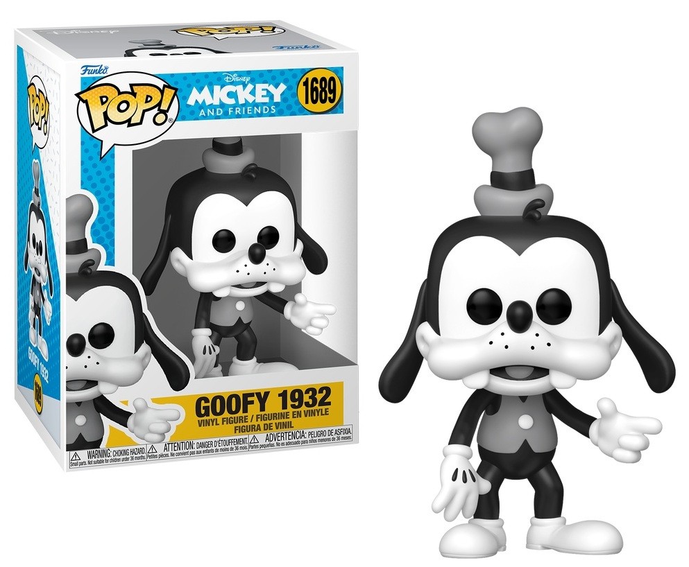 Funko Pop! Disney Mickey and Friends Goofy 1932 #1689 — visuel fournisseur